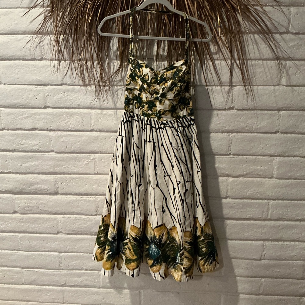 Girls From Savoy Floral Halter Dress